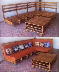 Pallet Corner Sofa With Table Moveis De Paletes Decoracao Diy Moveis