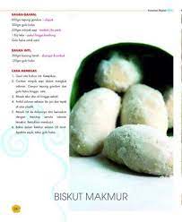 100 gm kcg tanah (goreng tanpa 4. Biskut Makmur Biscuit Recipe Cookie Recipes Food And Drink