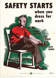 Cloud you tell me 5 safety intivate ideas and. Retro Safety Poster National Safety Council Workplace Safety Poster Safety Starts When You Dress For Work National Safety Safety Posters Safety Slogans