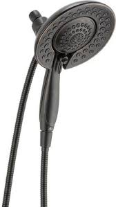 In2ition Two In One Shower Arm Mount Hand Shower At Menards Bronze Shower Head Shower Heads Removable Shower Head