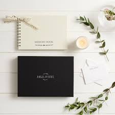 What to write on a wreath: Gift Boxed Ivory A5 Memory Condolence Book With Card Funeral Sympathy Gift 7426787983641 Ebay