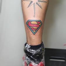 3d superman logo tattoo design for shoulder. Updated 45 Heroic Superman Tattoos August 2020