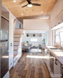 Modern And Luxurious Big Tiny House For Sale In Quebec Modern Tiny House Tiny House Decor Tiny House Interior Design