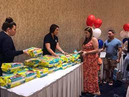 The baby shower is put on by operation homefront, an organization that strives to support military families in many ways. Expecting Military Moms Receive Gifts At Star Spangled Baby Shower Wtop