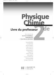 Découvrez le classement et les scores en live : Physique Chimie Livre Du Prof Seconde