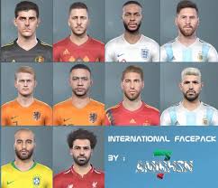 Pes 2020 new sergio ramos 3/4 sleeve for 20/21 kit подробнее. Pes 2019 International Facepack Vol 1 By Amir Hsn7 Pes Social