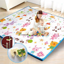 This is why these floor mats are equipped with interesting materials and toys to keep the baby occupied and entertained. Shop For Play Mat Foam Floor Gym Slip Eversible Waterproof Portable Baby Toddler Outdoor Or Indoor Forest At Wholesale Price On Crov Com Toddler Outdoor Play Mat Foam Flooring