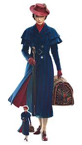 The stars of mary poppins returns. Mary Poppins Emily Blunt Lifesize Cardboard Cutout 187cm Partyrama