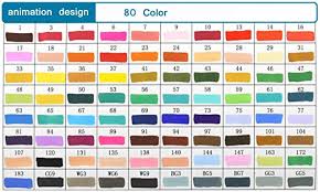 Printable Sharpie Color Chart Bedowntowndaytona Com