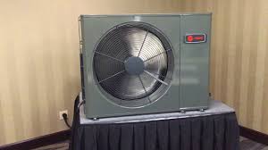 Maybe you would like to learn more about one of these? Trane S Ultra Quiet Xv19 Side Discharge Heat Pump Youtube