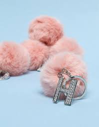 Download and use 30+ keychain stock photos for free. Skinnydip Exclusive Alphabet Pom Keychain Letter H Asos Alphabet Keychain Pom Pom