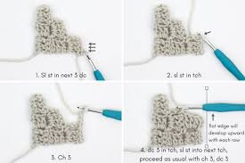 How To Corner To Corner Crochet C2c For Beginners