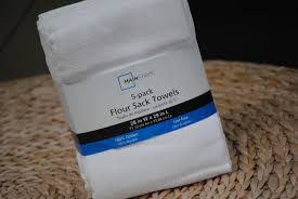 Flour sack dish towels are called flour sack because they're modeled after the thin woven cotton bags that flour and grains used to be packed in now designs floursack dishtowel (set of 3). Diy Tea Towel Tutorial Stamped Kitchen Towels Making Lemonade
