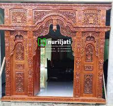 Maybe you would like to learn more about one of these? Kusen Pintu Ukir Gebyok Kayu Jati Nuril Jati Furniture