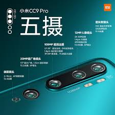 Xiaomi Mi CC9 Pro with 108MP penta rear ...