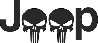 Jeep Punisher Vinyl Decal Custom Vinyl Decal Vinyl Decals Vinyl