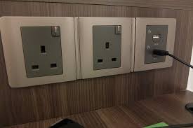 Us eu to au socket australia 220v ac power plug adapter outlet travel converter. Plenty Of Plug Outlets Catering To 240v Picture Of Hampton By Hilton Dubai Airport Dubai Tripadvisor