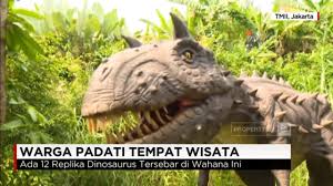 Sebab itu dia selalu menaruh anak ayam warna. Warga Padati Tempat Wisata Wahana Dinosaurus Youtube