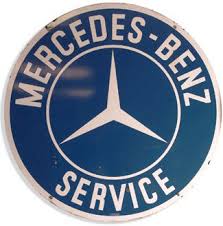 Mercedes Benz Service Porcelain Sign Porcelain Signs Mercedes Benz Service Mercedes Benz Old Mercedes