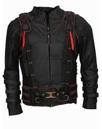 Bane Vest Plus Leather Jacket Celebrity Leather Costume Celebrities Leather Jacket Leather Jacket Men Leather Jackets For Sale