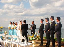 A Beautiful Michigan Waterfront Wedding Ceremony On The Shores Of Lake St Clair Infi Detroit Wedding Venue Waterfront Wedding Venue Michigan Wedding Venues