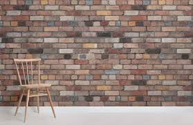 Whitewash bricks can be mined with a pickaxe. Mixed Brick Wallpaper Mural Hovia Uk