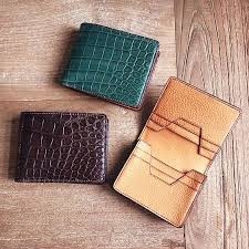 Stainless steel card case measures 2 3/8x 3 5/8 adorned with a beautiful highly detailed silver plated victorain stamping, and a vintage 13mm x 18mm crystal jewel, foiled for extra sparkle. Luxury Crocodile Wallet Premium Crocodile Bifold Wallet Wallets For Women Leather Leather Wallet Mens Handmade Leather Wallet