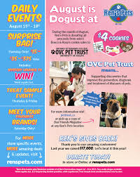 Best friends pet clinic is located in galesville, a small town only 20 minutes from lacrosse and winona. August Is Dogust At Ren S Pets Ovc Pet Trust