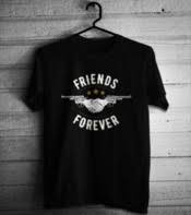 Desain baju memang tidak dapat dipisahkan dari mode. Jual Kaos Friends Forever Kata Kata Satubaju Com