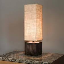 Block Lamps Luminaire Bois Lampe Bois Flotte Decor Bois