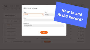 Cloudns What Is An Alias Record