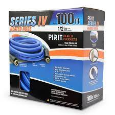 The heated drinking water hose won't leach harmful chemicals into your water or leave it tasting like plastic the way standard garden hoses do. Pirit 100 Heated Hose Series Pwl 04 100 Blain S Farm Fleet
