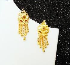 Lowest price of the summer season! Indian Traditional Tops 22k Gold Plated Small Earrings New Women Wedding Jewelry Ebay