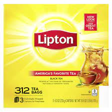 Check spelling or type a new query. Lipton Black Tea 312 Ct Amazon De Lebensmittel Getranke