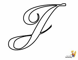 Letter j in cursive writing for wall hangings or craft projects. Color In Sheet Letter J Cursive Letters Coloring Pages Cursive