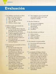 Catálogo de libros de educación básica. Espanol Sexto Grado 2016 2017 Online Pagina 122 De 184 Libros De Texto Online