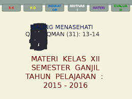 Dimana ini sangat penting sekali. Ppt 3 Saling Menasehati Ferdinan Yakub Academia Edu