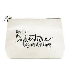 10 cool makeup bags that are cooler than the makeup they store. Canvas Makeup Bags With Sayings Saubhaya Makeup