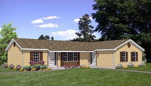 Traditional Style Multi Family Plan 94477 With 4 Bed 2 Bath Ranch House Exterior Ranch Style House Plans Ranch House Plans