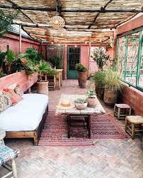 Riad Jardin Secret Morocco Bohemian Patio Outdoor Rooms Patio