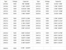 2a102j Capacitor Value