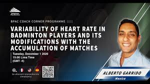 Variability of Hearth Rate in Badminton Players and Its Modifications