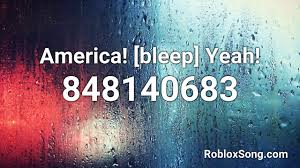 Capital cities safe and sound roblox id. America Bleep Yeah Roblox Id Roblox Music Code Youtube