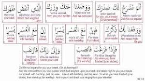 They can say from memory every item on the a: Alam Nashrah Translation In English Google Search Learn Quran How To Memorize Things Guidance