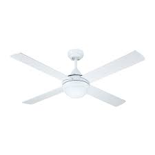 Inspired by modern japanese and scandinavian furniture, the aya ceiling fan features two blades that delicately peel away from the housing like fine wood shavings. Azure 48 E27 Ac Ceiling Fan White A2325