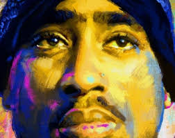 Fine Contemporary Graffiti & Pop Art Rapper Portrait
