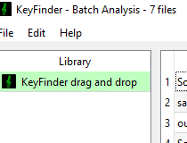 It can also be used as a music key finder software. Download Keyfinder 1 25