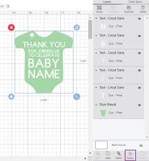 You can always buy custom gift tags. Diy Baby Shower Favor Cricut Print Then Cut My Baby