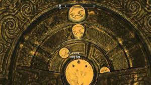This is a tutorial on what to choose for the three rings to open the second door on the quest(s) black falls barrow or the golden. Skyrim Puzzle Guide Folgunthur S Symbol Door Ivory Claw And The Gauldur Amulet Youtube