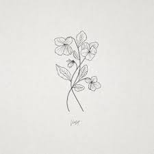 Fevrier Naissance Fleur Violet Flower Naissance De Fleurs Fleur Imprimer Violet Tattoo Violet Flower Tattoos Birth Flower Tattoos